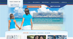 Desktop Screenshot of njgyncancer.com