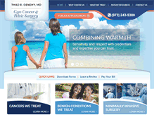 Tablet Screenshot of njgyncancer.com